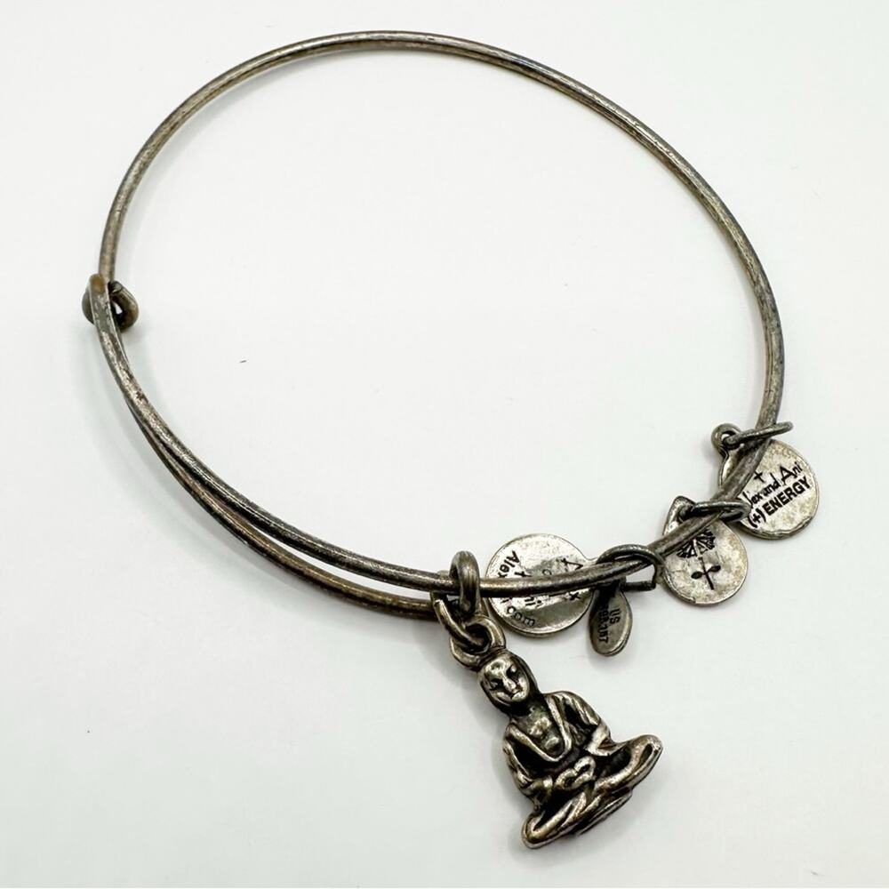 Alex and Ani Buddha Bracelet Bangle Casual Boho Bohemian Festival Summer Jewelry